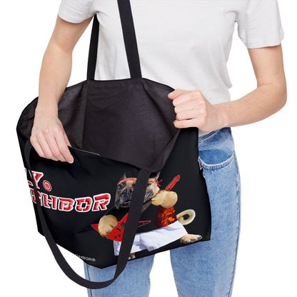 Ugly Neighbor Weekender Tote Bag
