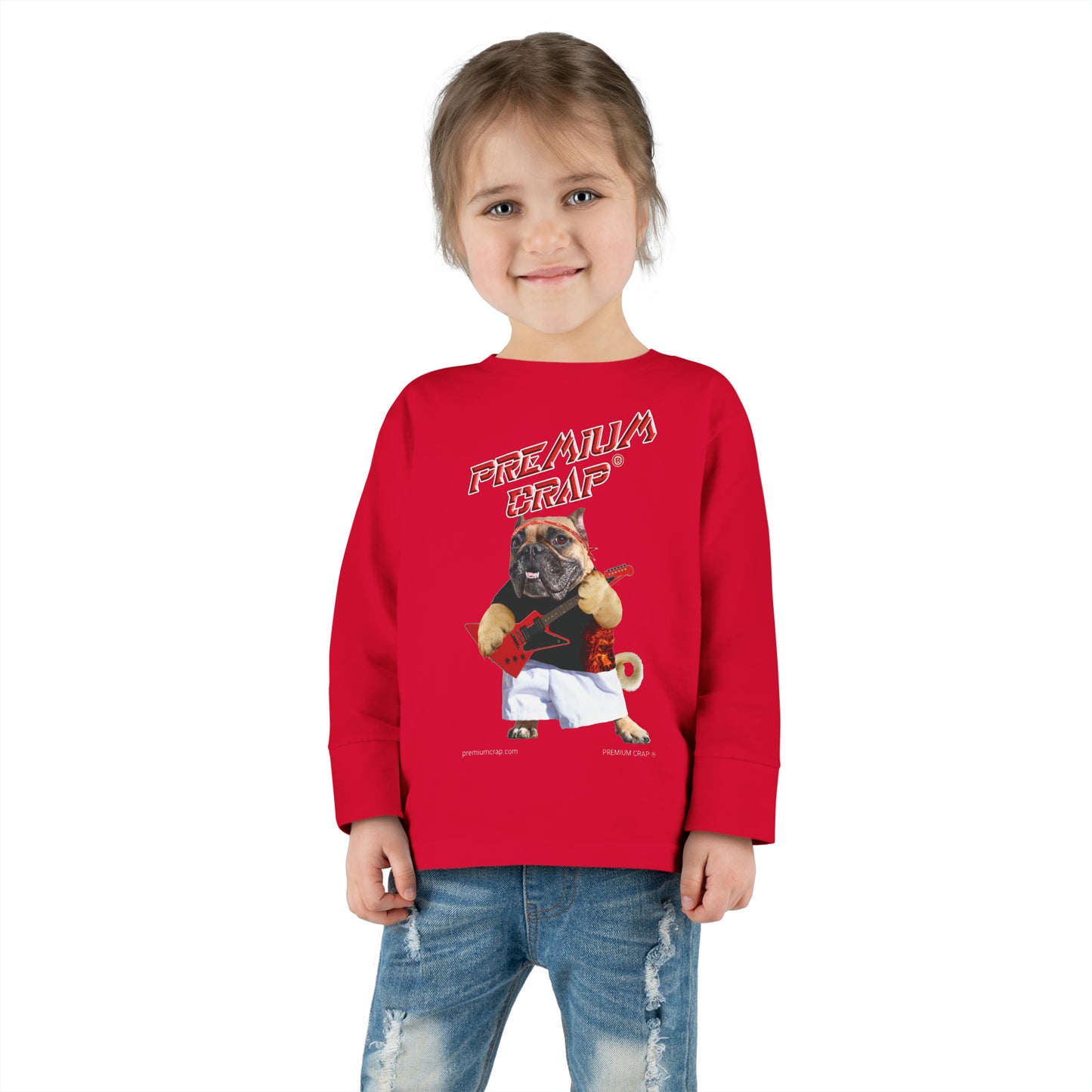 Premium Crap Toddler Long Sleeve Tee