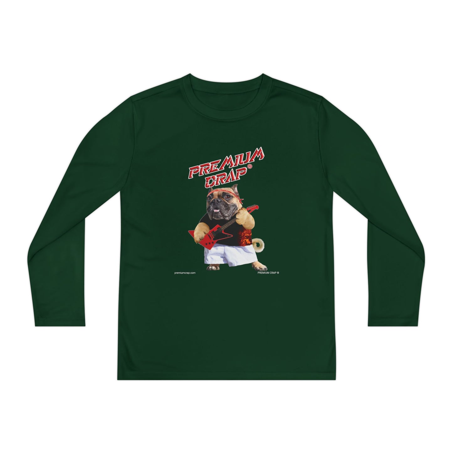 Premium Crap Youth Long Sleeve Competitor Tee