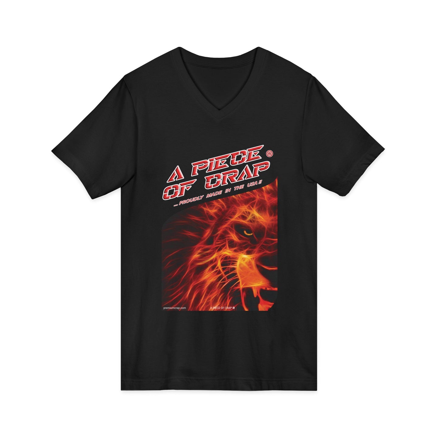 A Piece Of Crap Jersey Short Sleeve V-Neck Tee