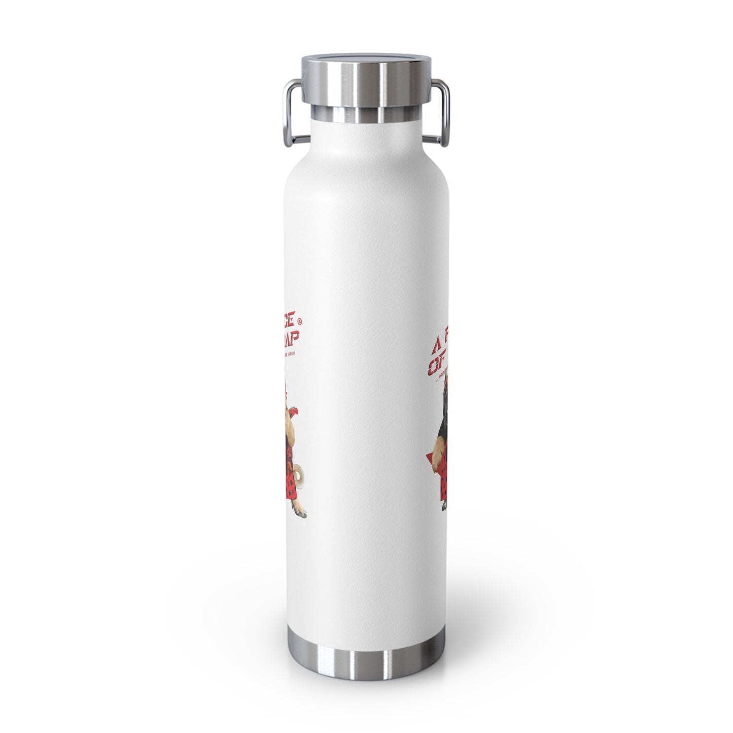 A Piece of Crap II Stainless Steel Water Bottle, Standard Lid