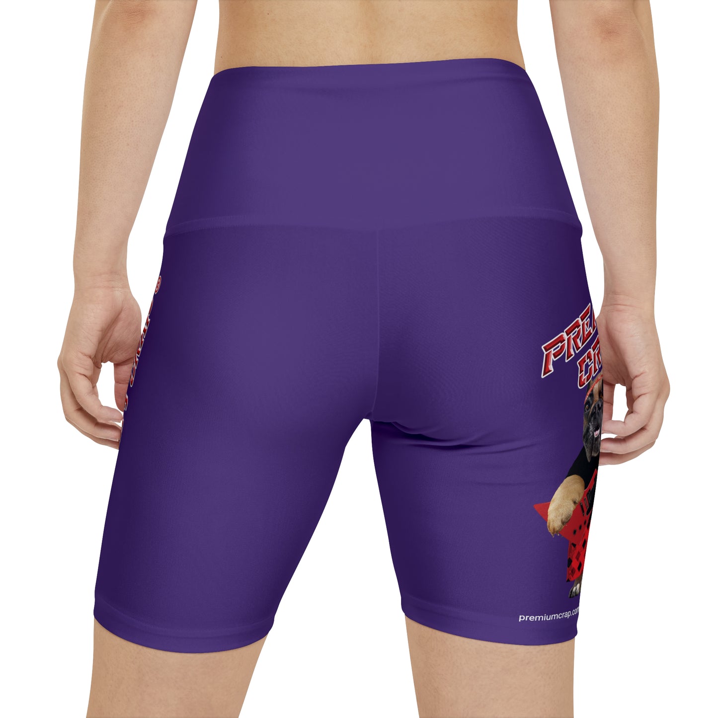 Premium Crap II Women's Workout Shorts  - Purple