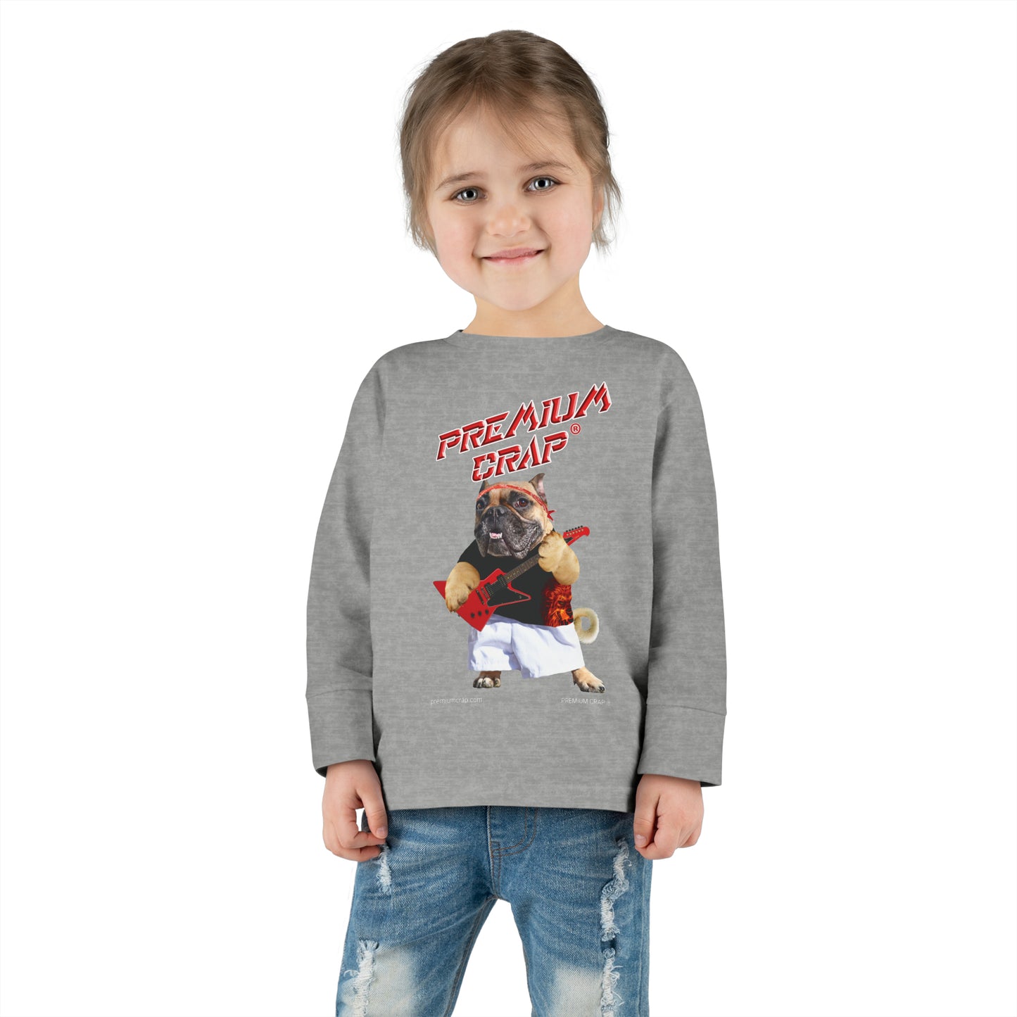 Premium Crap Toddler Long Sleeve Tee