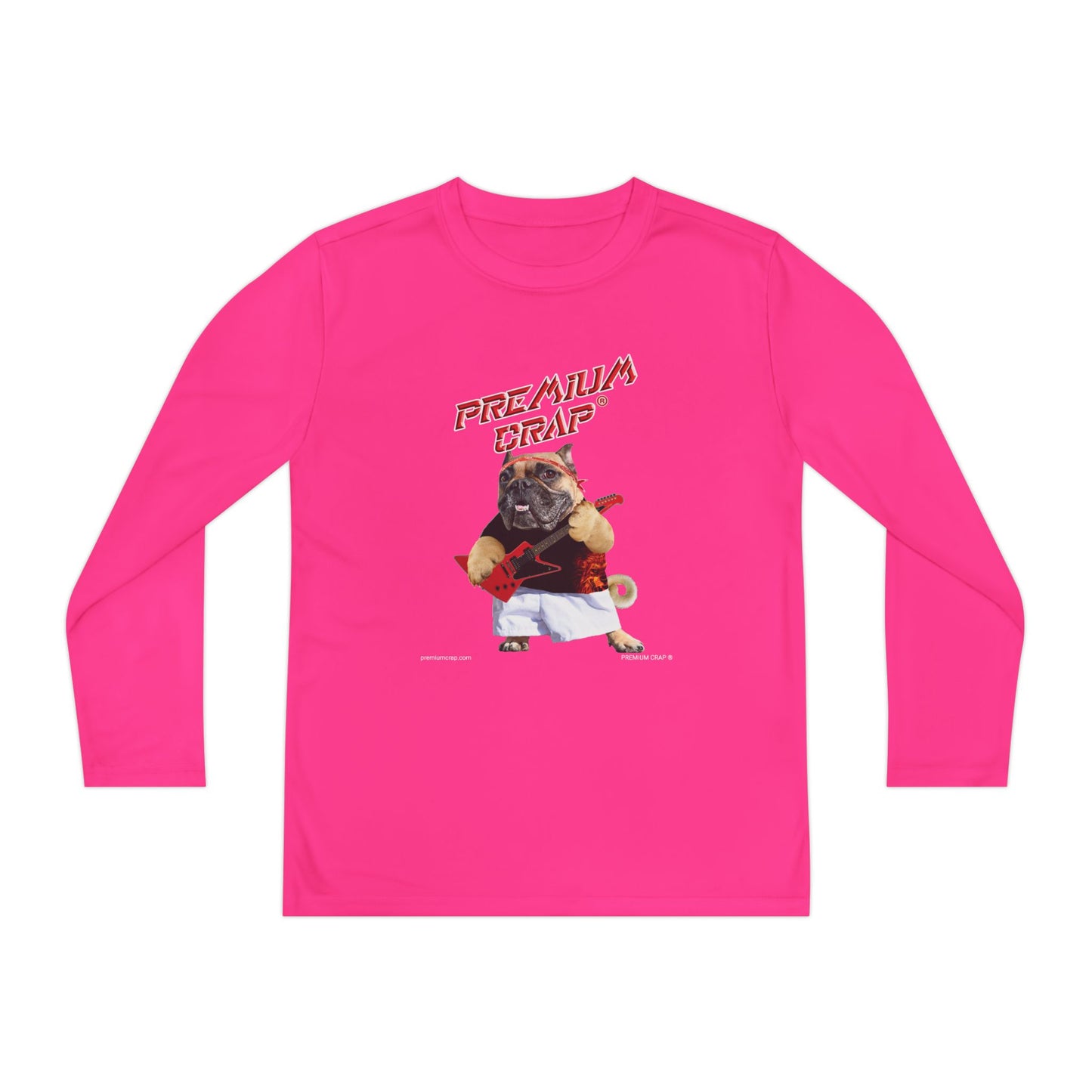 Premium Crap Youth Long Sleeve Competitor Tee