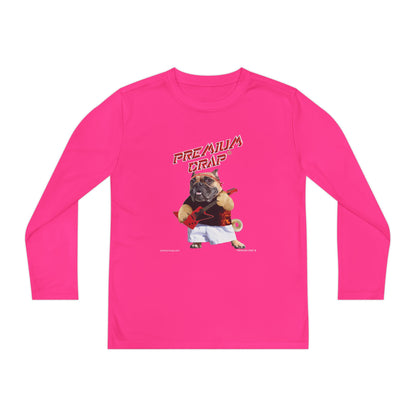 Premium Crap Youth Long Sleeve Competitor Tee