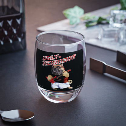 Ugly Neighbor Whiskey Glass