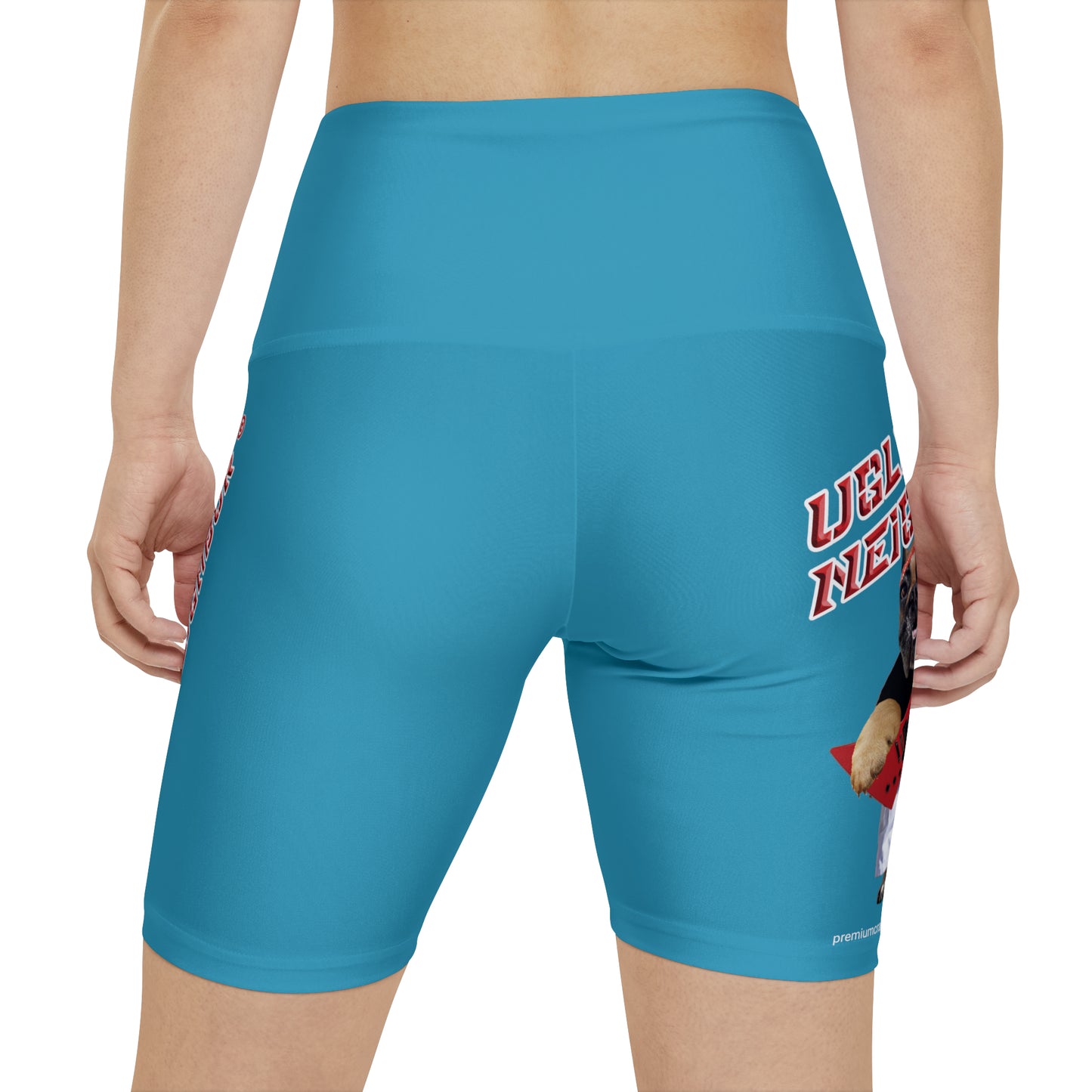 Ugly Neighbor WorkoutWit Shorts - Turquoise