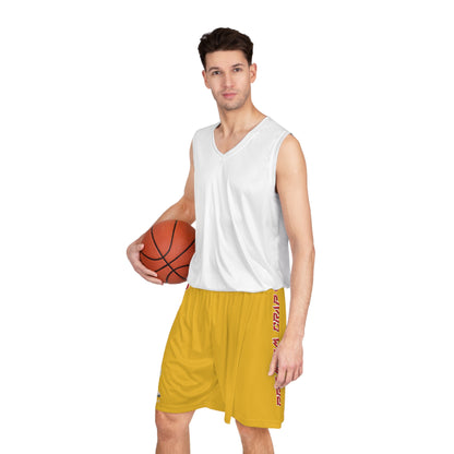 Premium Crap Basketball Shorts - Yellow