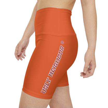 Ugly Neighbor WorkoutWit Shorts - Orange