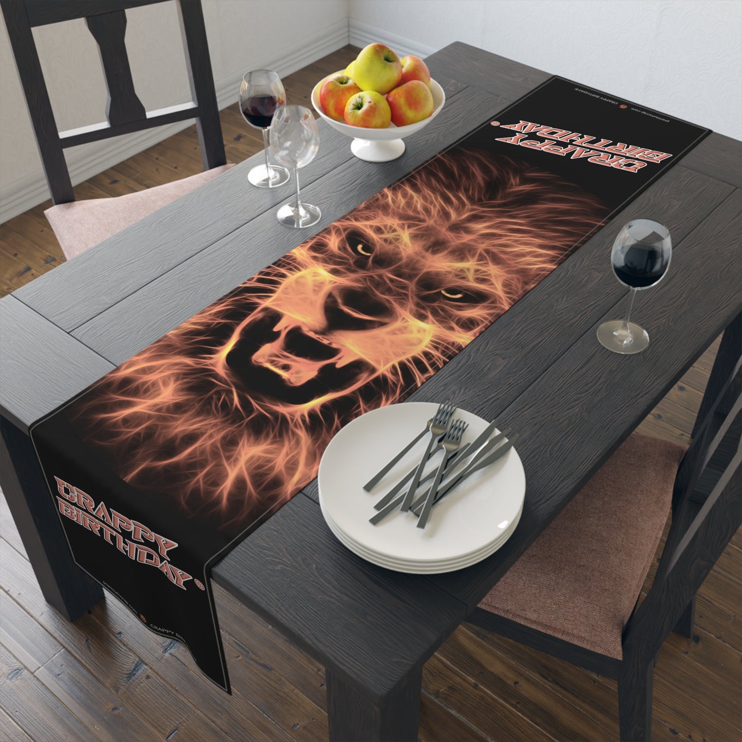 Crappy Birthday Table Runner
