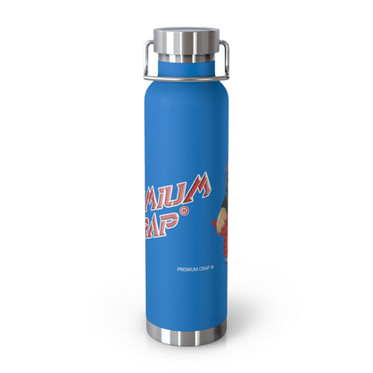 Premium Crap II Stainless Steel Water Bottle, Standard Lid