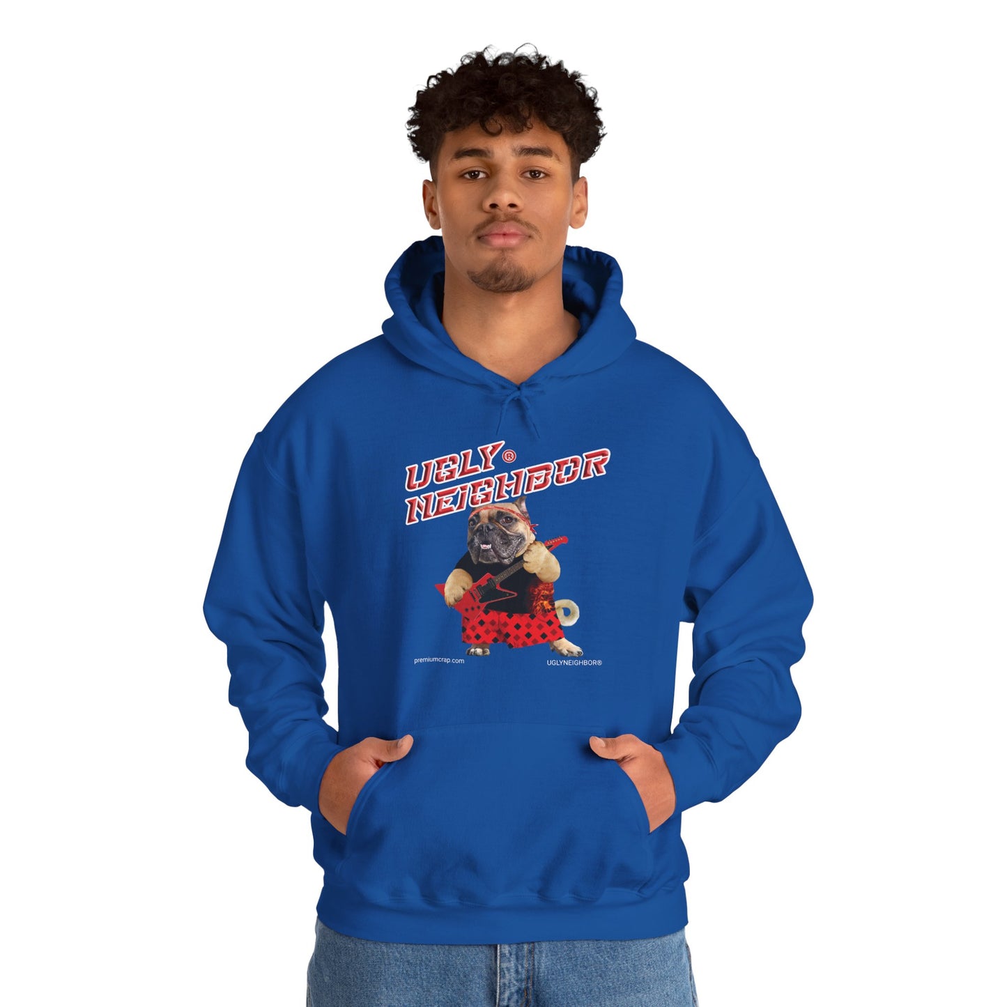 Ugly Neighbor II Men's Heavy Blend Hooded Sweatshirt