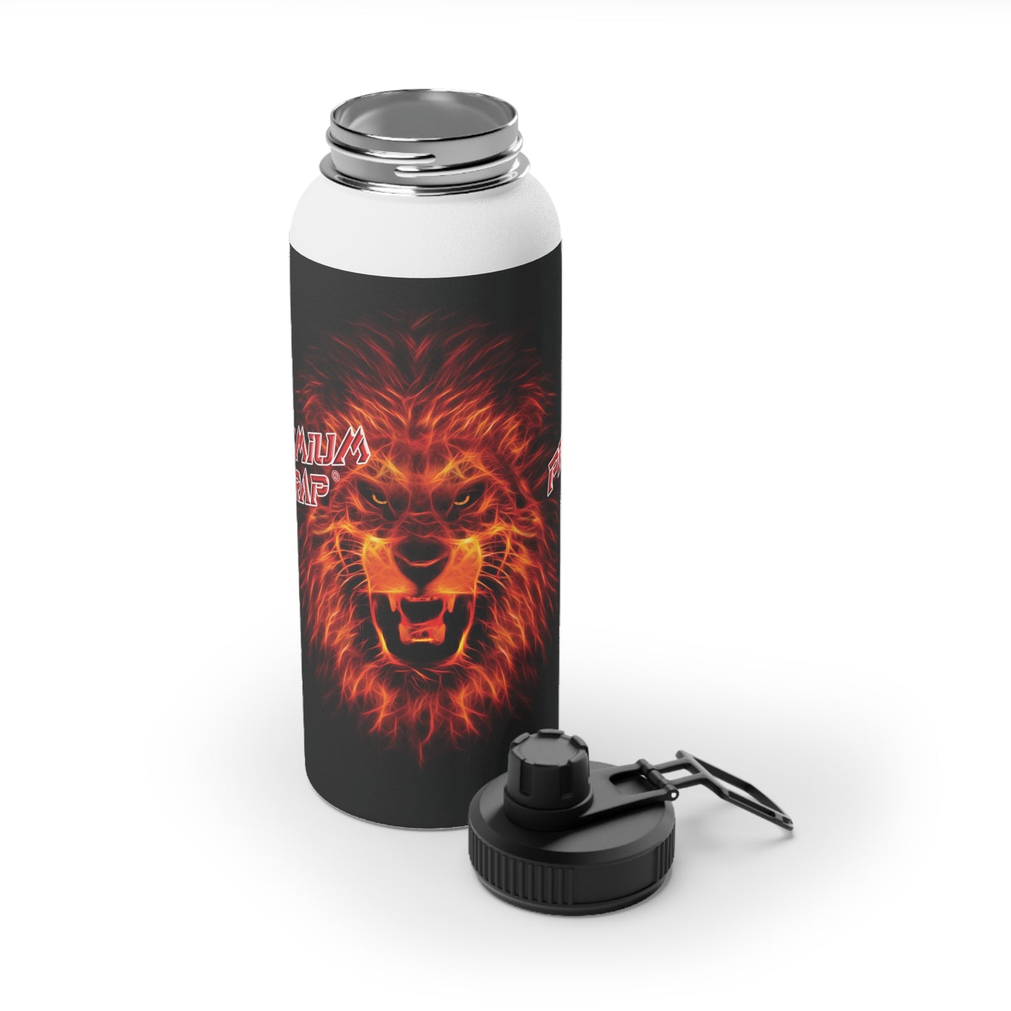 Premium Crap Stainless Steel Water Bottle, Sports Lid