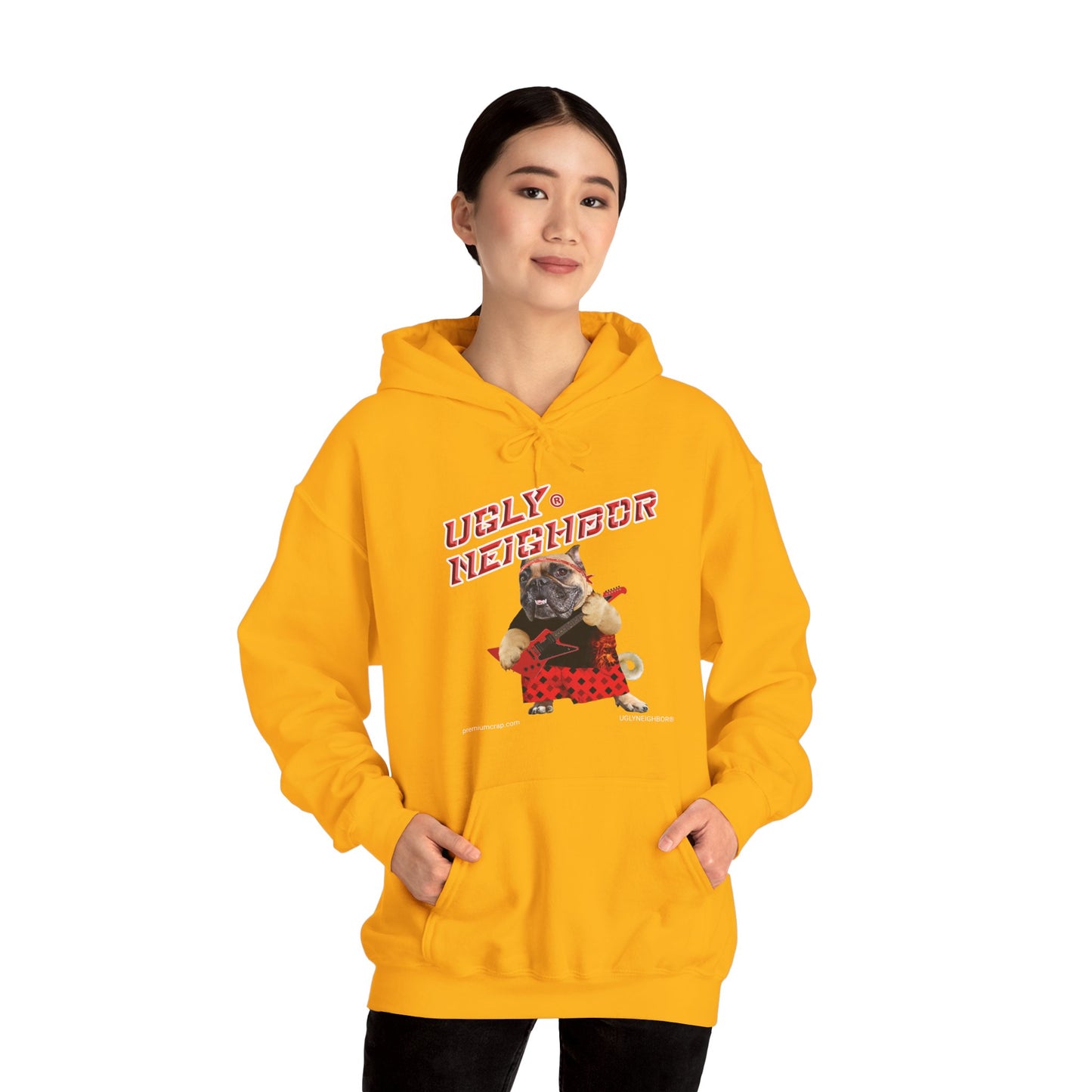 Ugly Neighbor II Women's Heavy Blend Hooded Sweatshirt
