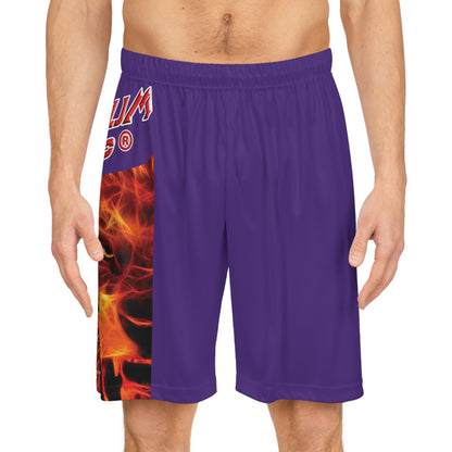 Premium Crap BougieBooty Baller Shorts - Purple
