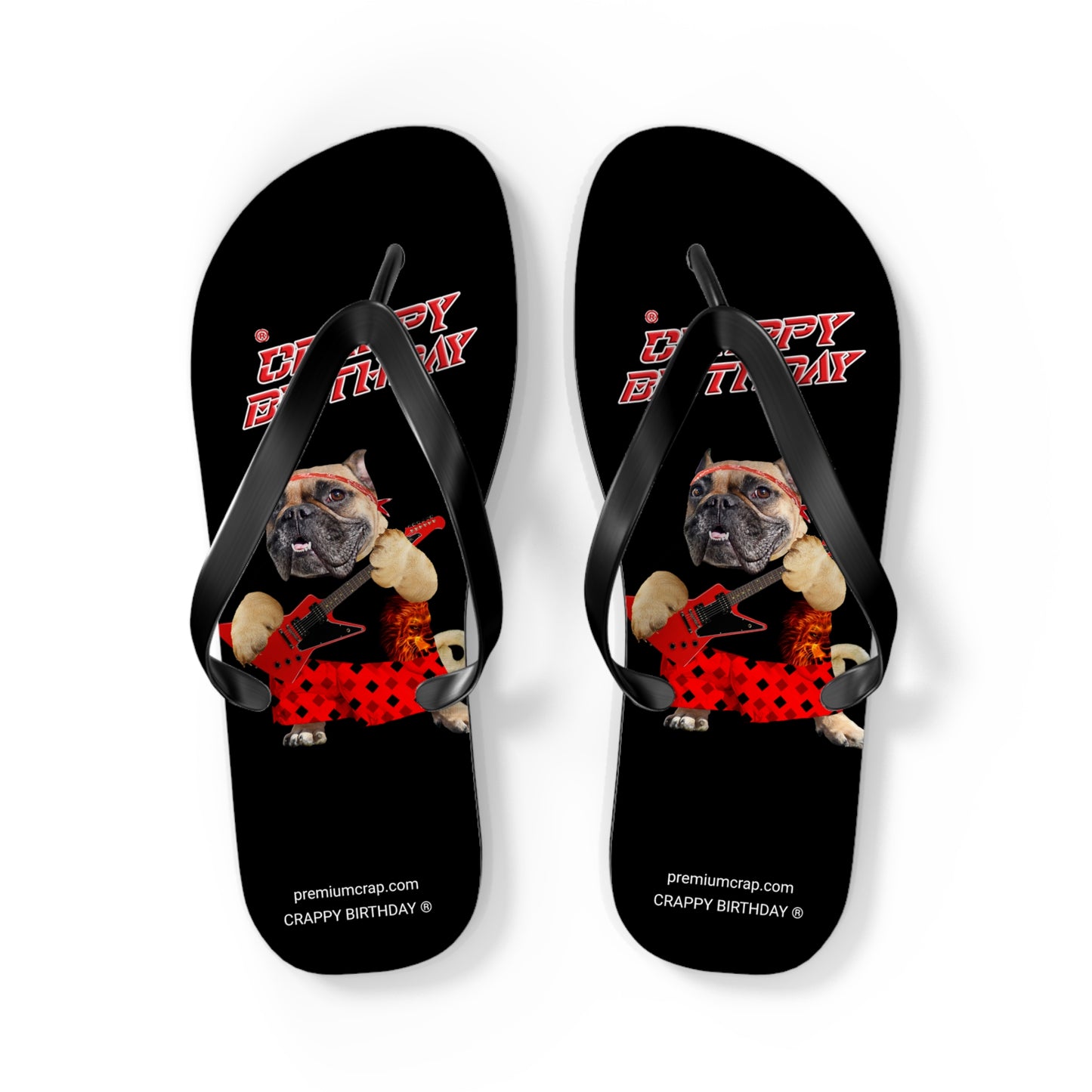 Crappy Birthday II Flip Flops