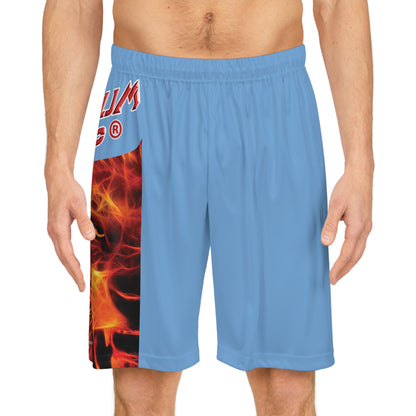 Premium Crap BougieBooty Baller Shorts - Light Blue