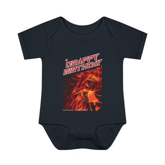 Crappy Birthday Infant Baby Rib Bodysuit