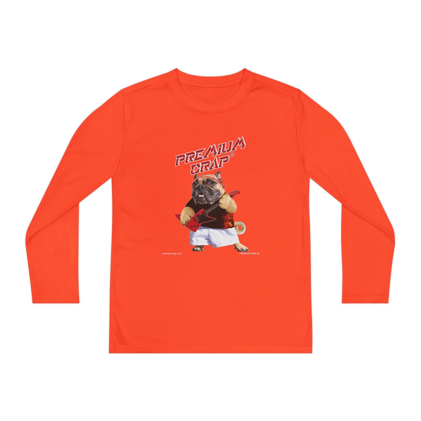 Premium Crap Youth Long Sleeve Competitor Tee