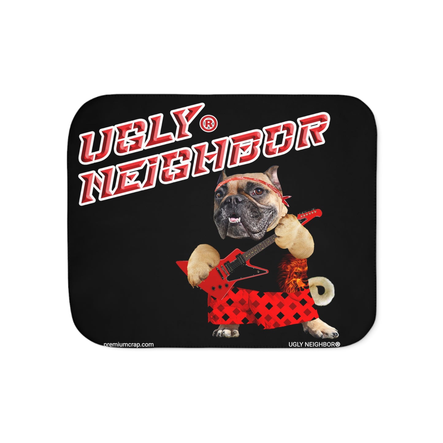 Ugly Neighbor II Sherpa Blanket