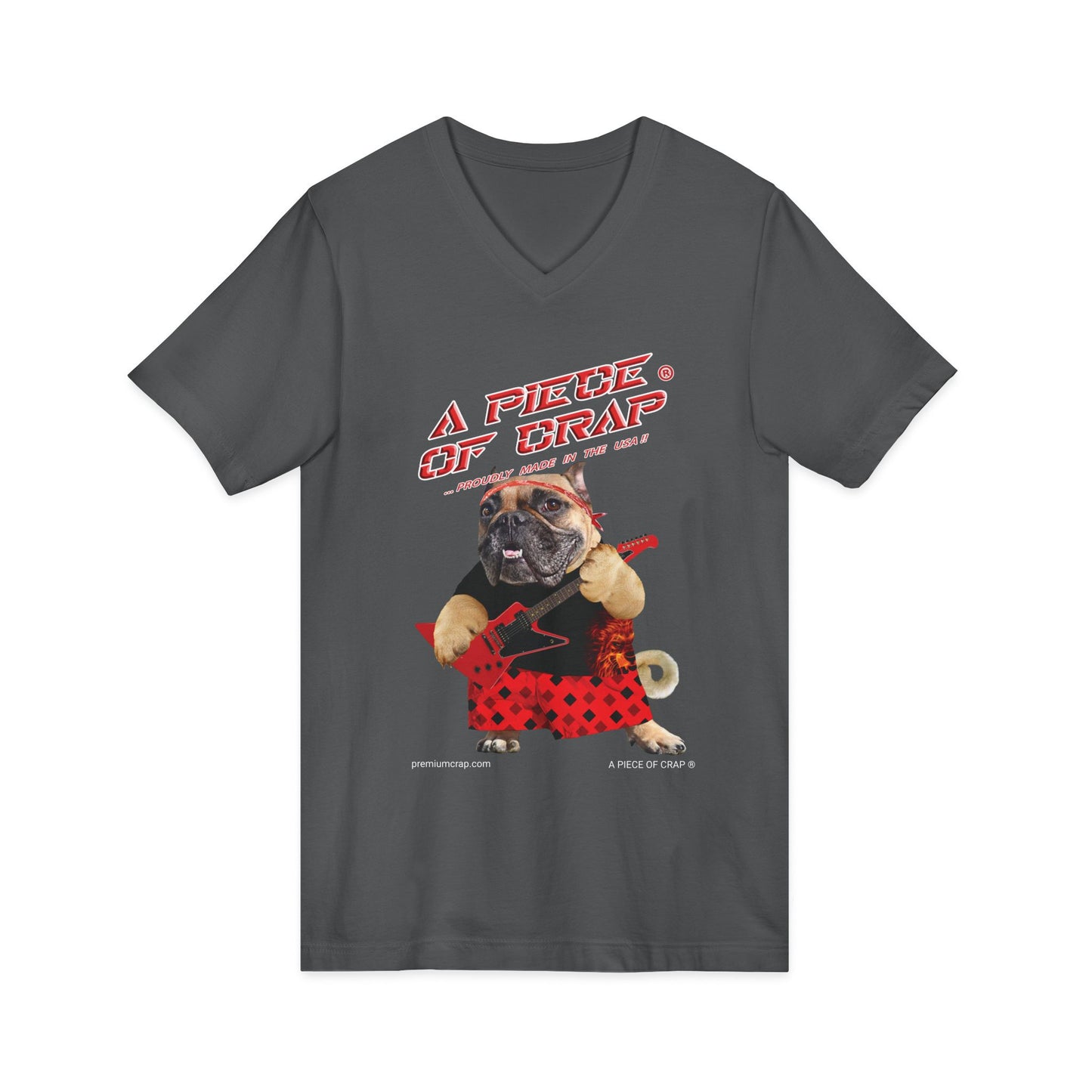 A Piece of Crap II Jersey Short Sleeve V-Neck Tee
