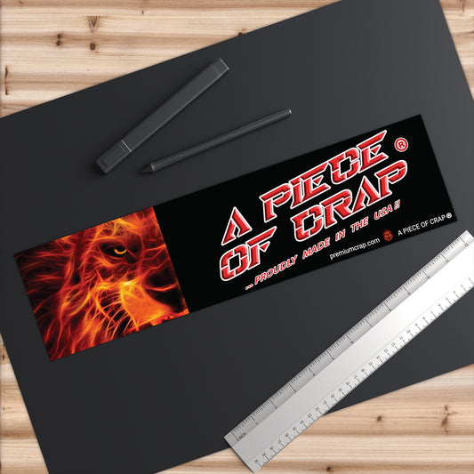 A Piece Of Crap Bumper Stickers - 15" x 3.75"