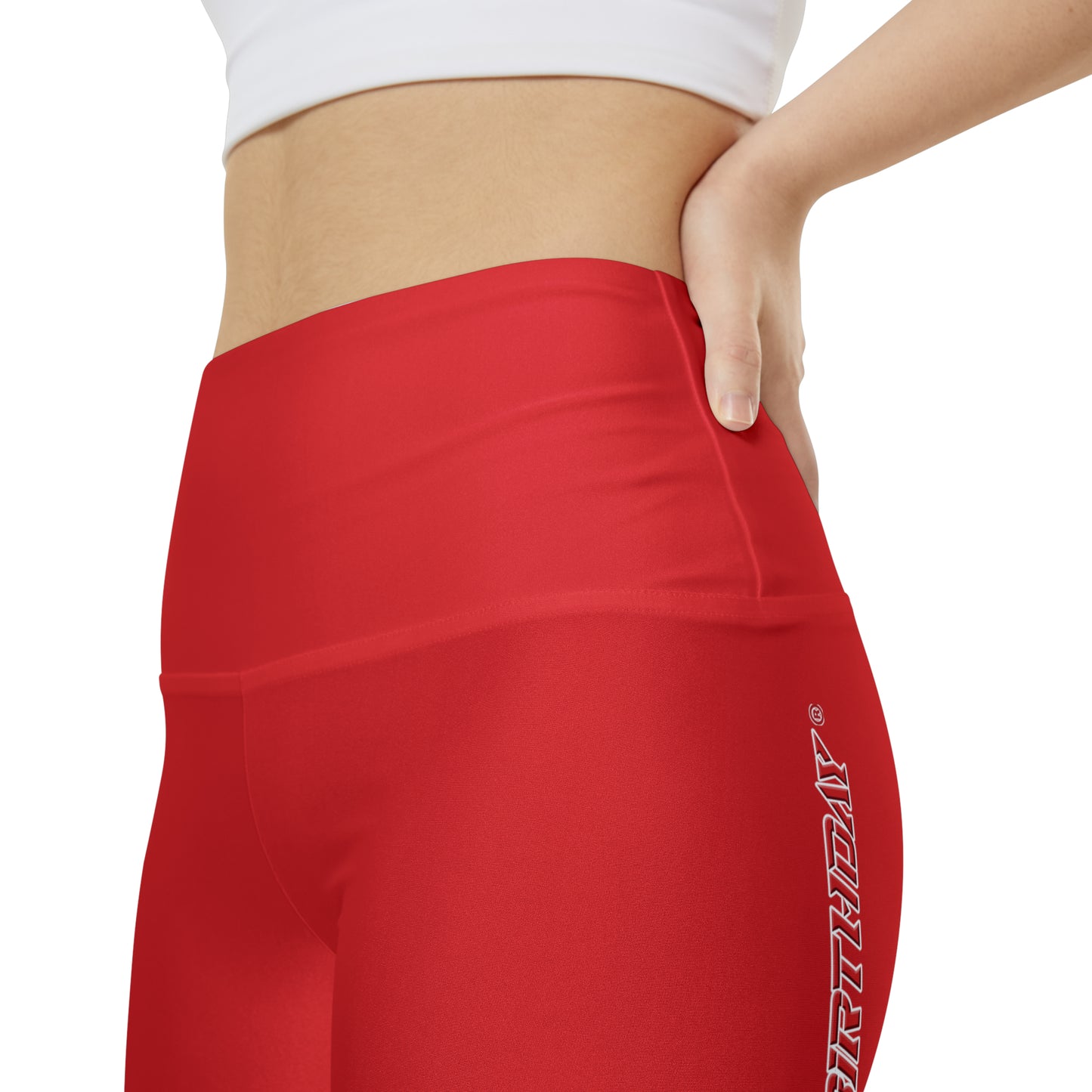 Crappy Birthday WorkoutWit Shorts - Red