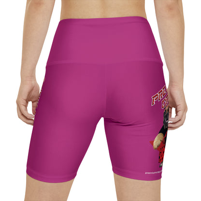 Premium Crap II Women's Workout Shorts  - Pink