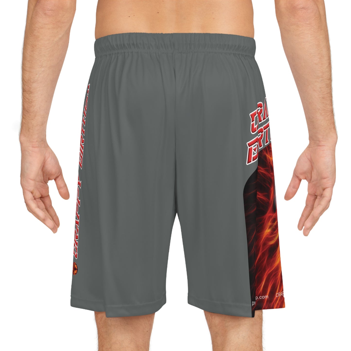 Crappy Birthday BougieBooty Baller Shorts - Dark Grey