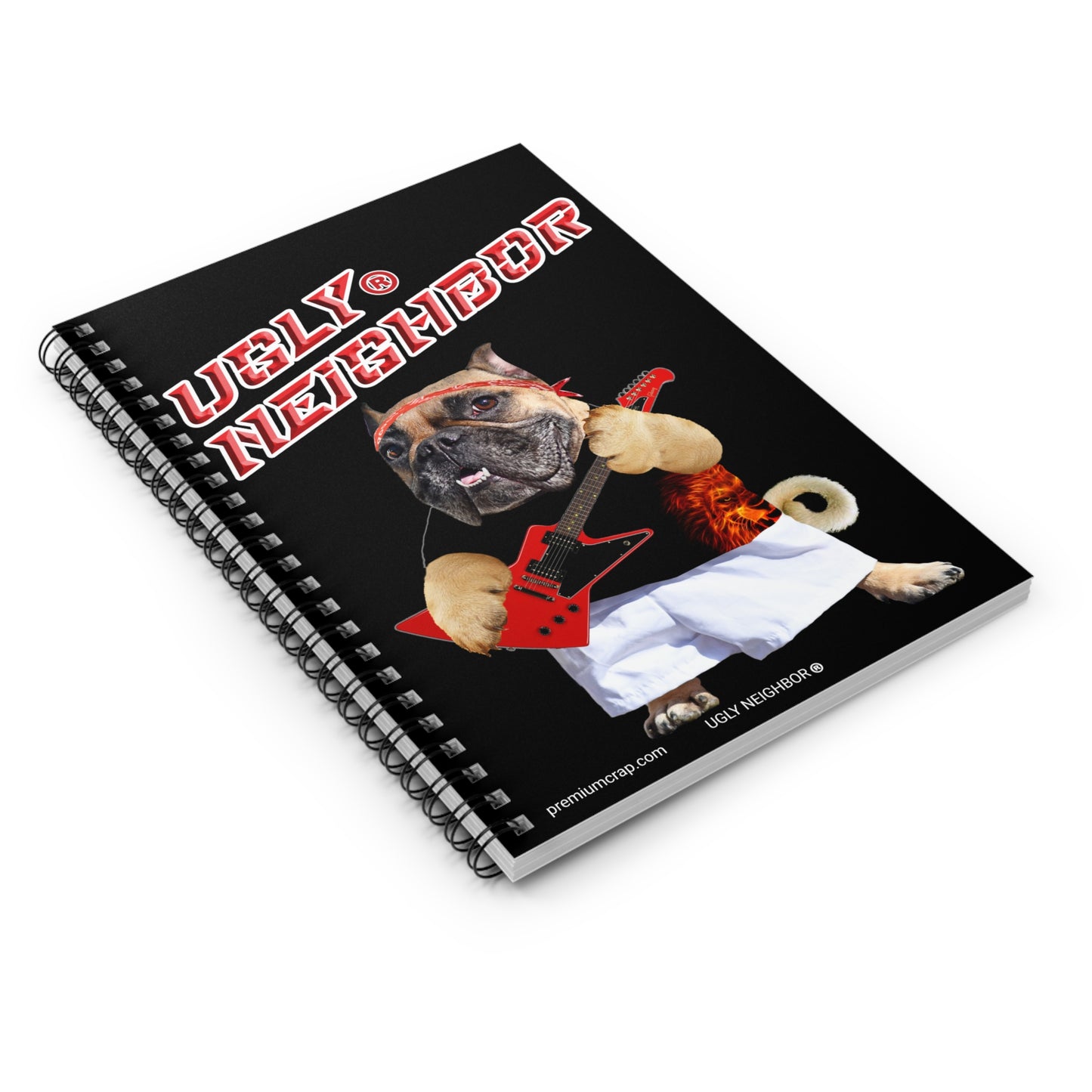 Ugly Neighbor Spiral Notebook - Ruled Line