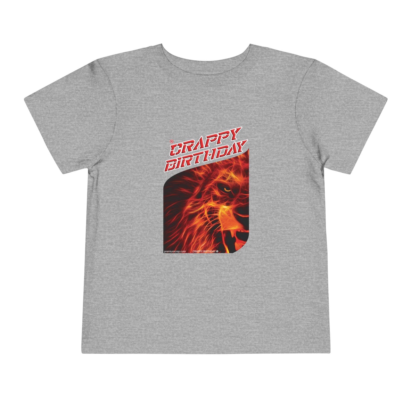 Crappy Birthday Toddler Short Sleeve Tee