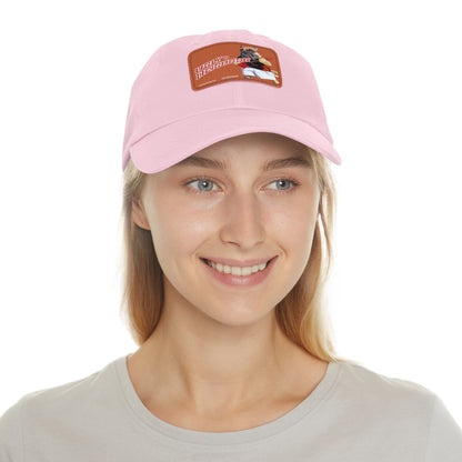 Ugly Neighbor Dad Hat - Rectangle Leather Patch