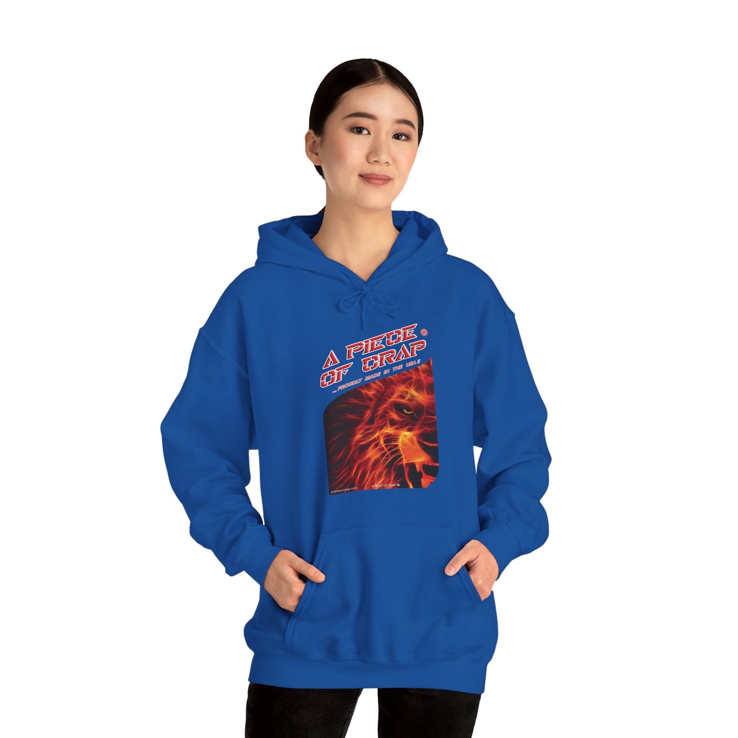 A Piece Of Crap Women's Heavy Blend Hooded Sweatshirt