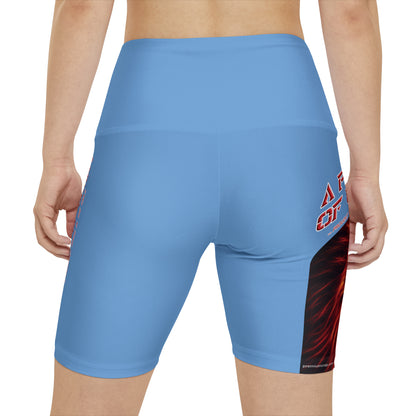 A Piece Of Crap WorkoutWit Shorts - Light Blue