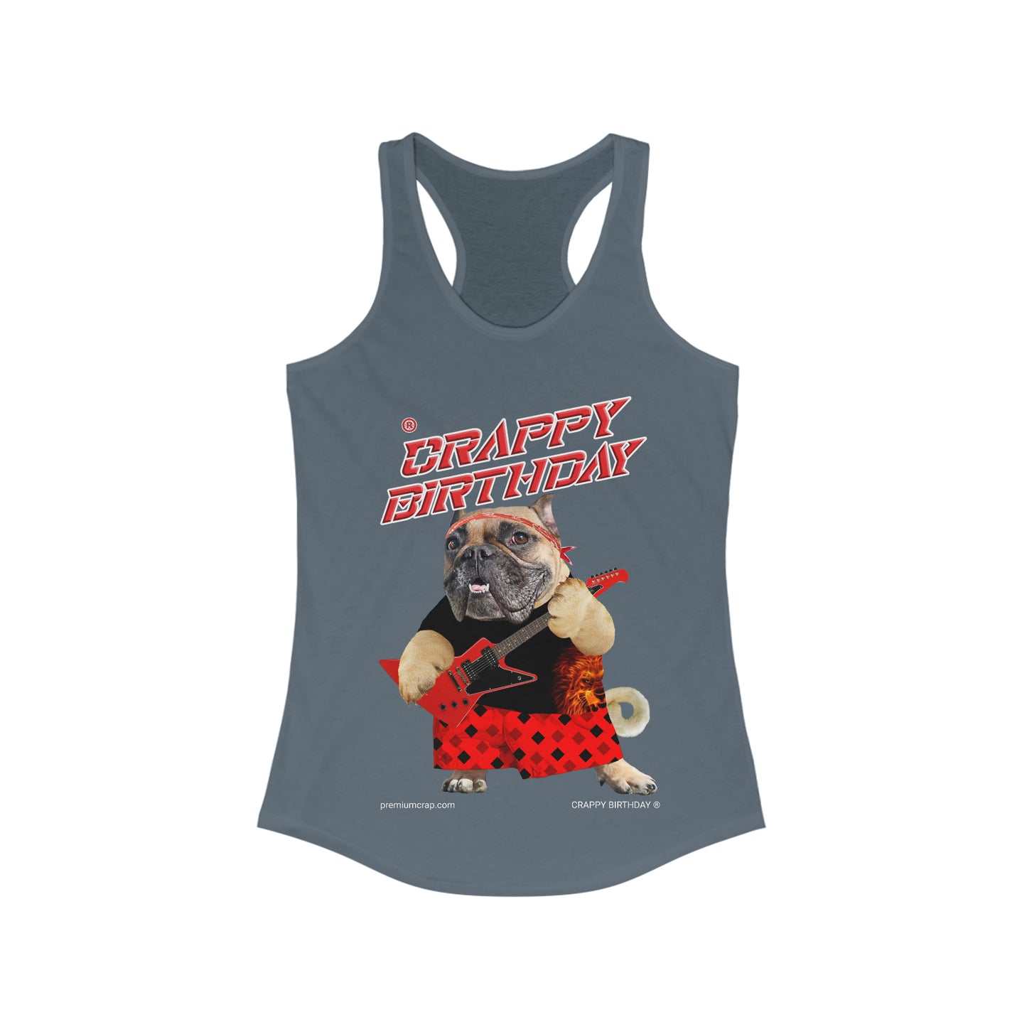 Crappy Birthday II Women's Ideal Racerback Tank