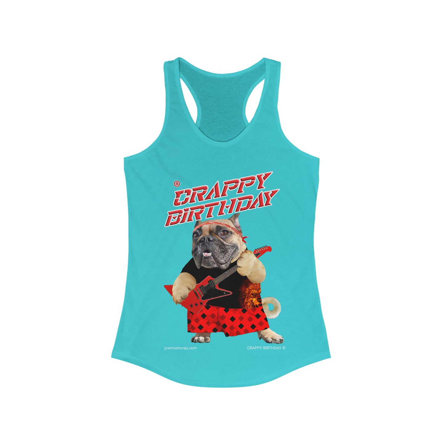 Crappy Birthday II Women's Ideal Racerback Tank