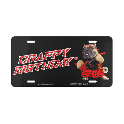 Crappy Birthday II Vanity Plate