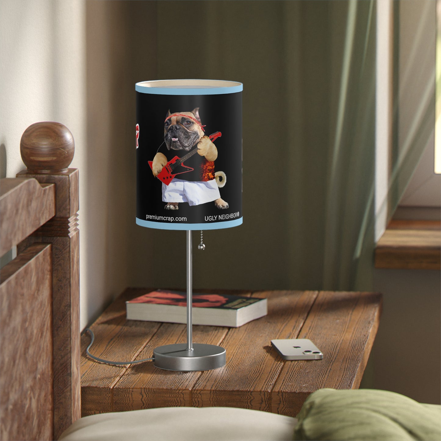 Ugly Neighbor Lamp on a Stand