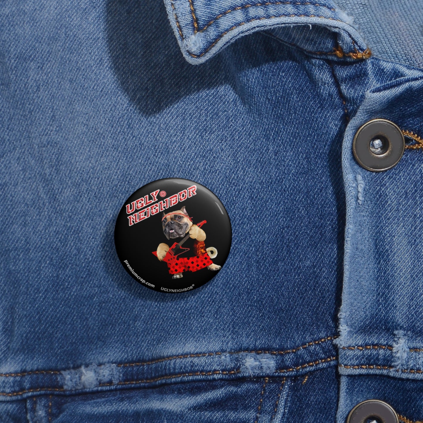 Ugly Neighbor II Pin Buttons