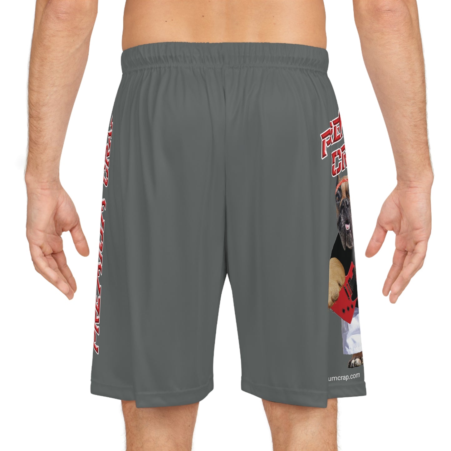 Premium Crap Basketball Shorts - Dark Grey