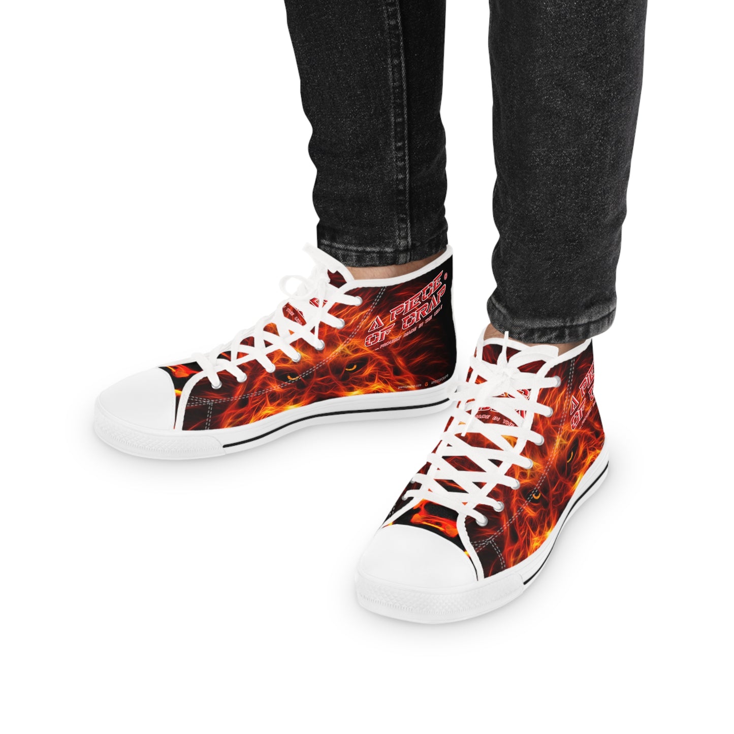A Piece of Crap Men's High Top Sneakers