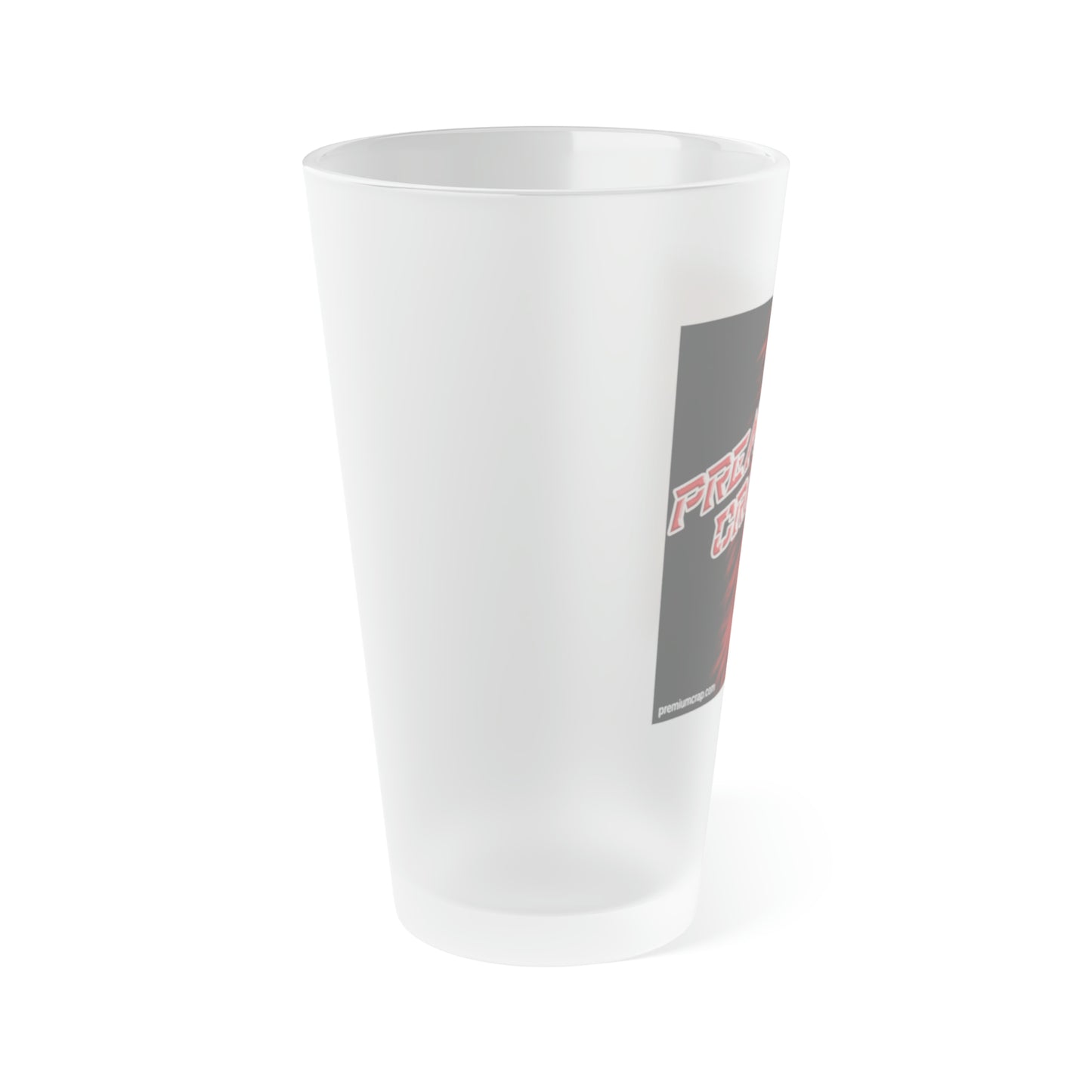 Premium Crap Frosted Folly Pint Glass