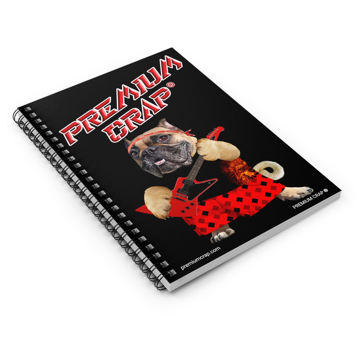 Premium Crap II Spiral Notebook - Ruled Line