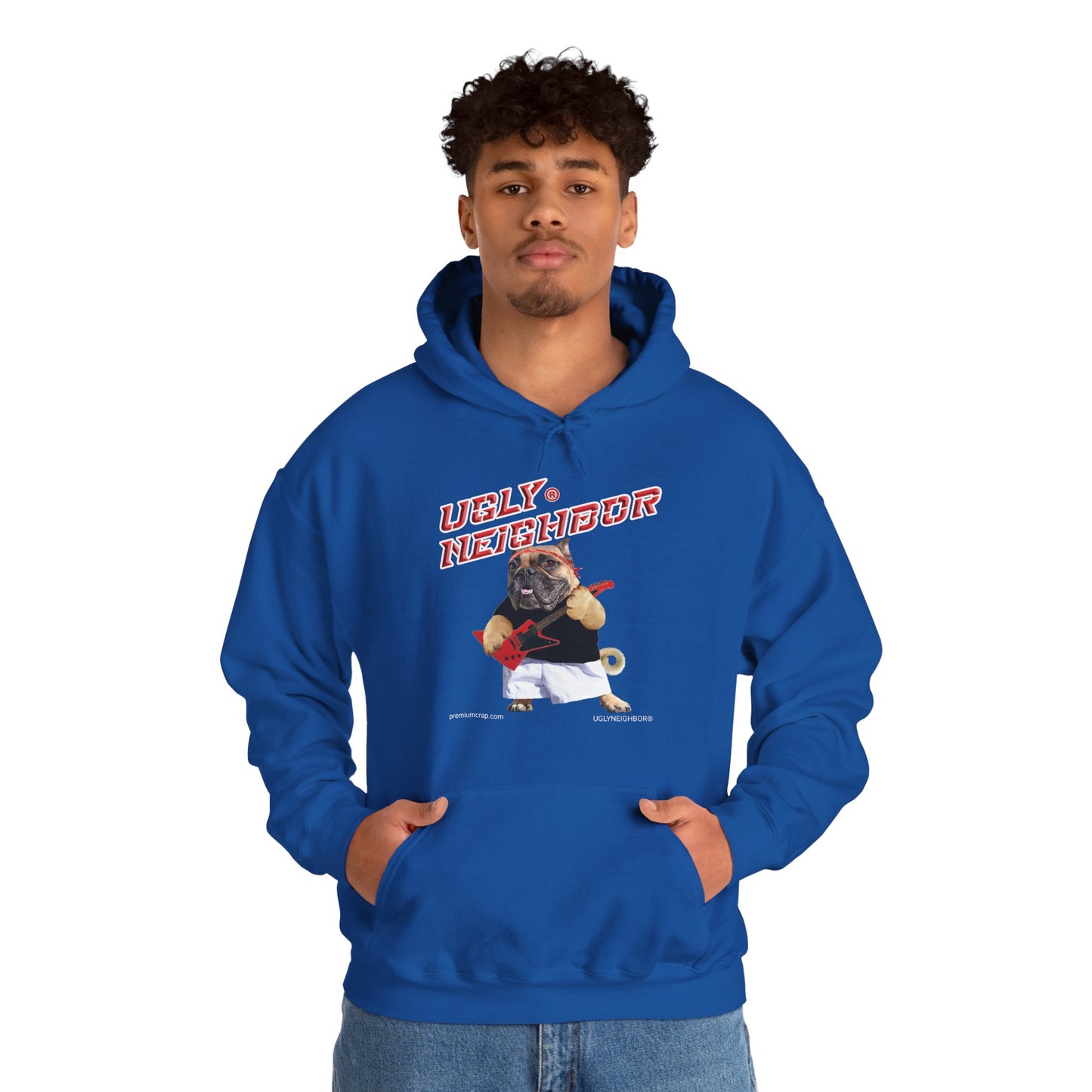 Ugly Neighbor Men's Heavy Blend Hooded Sweatshirt