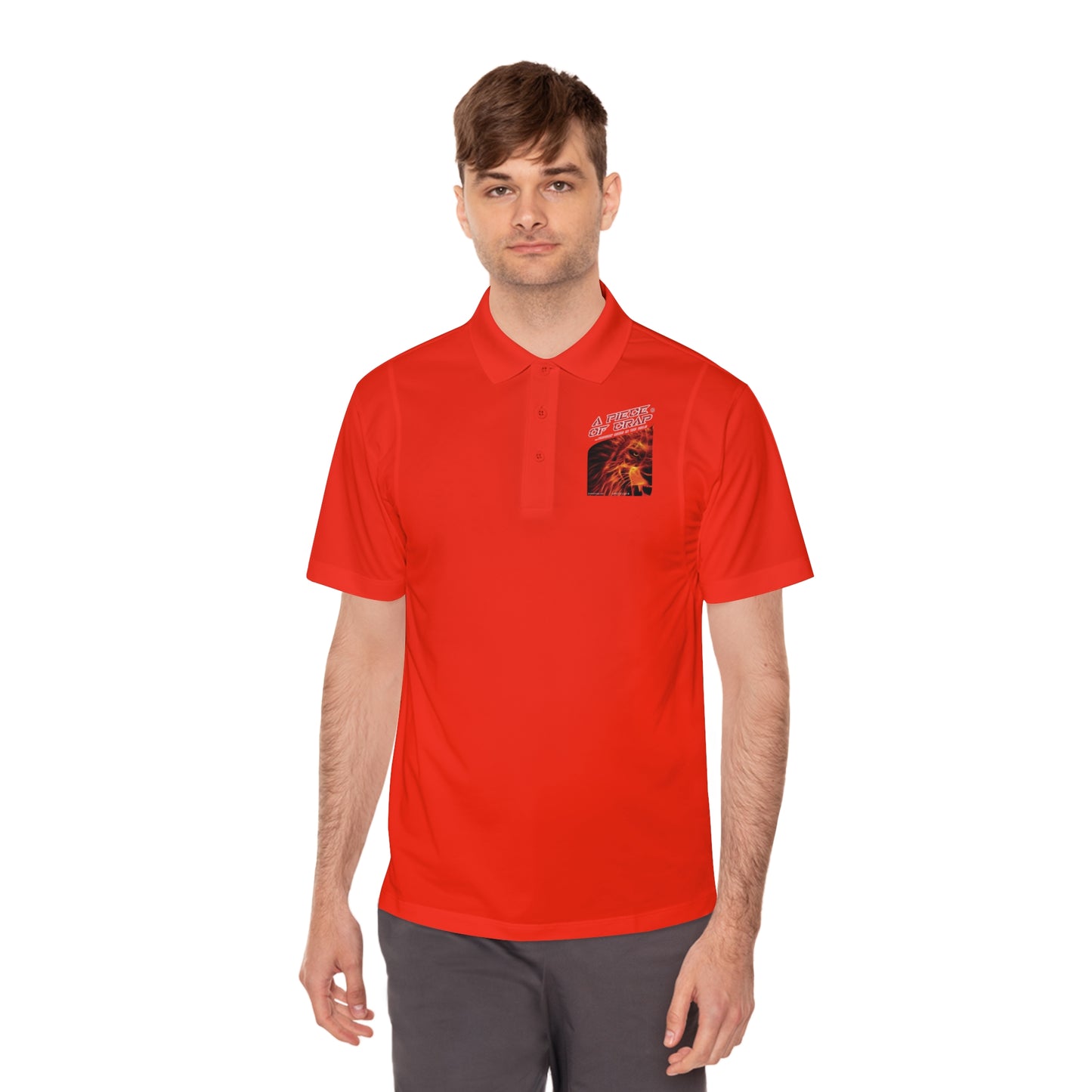 A Piece Of Crap Men's Sport Polo Shirt