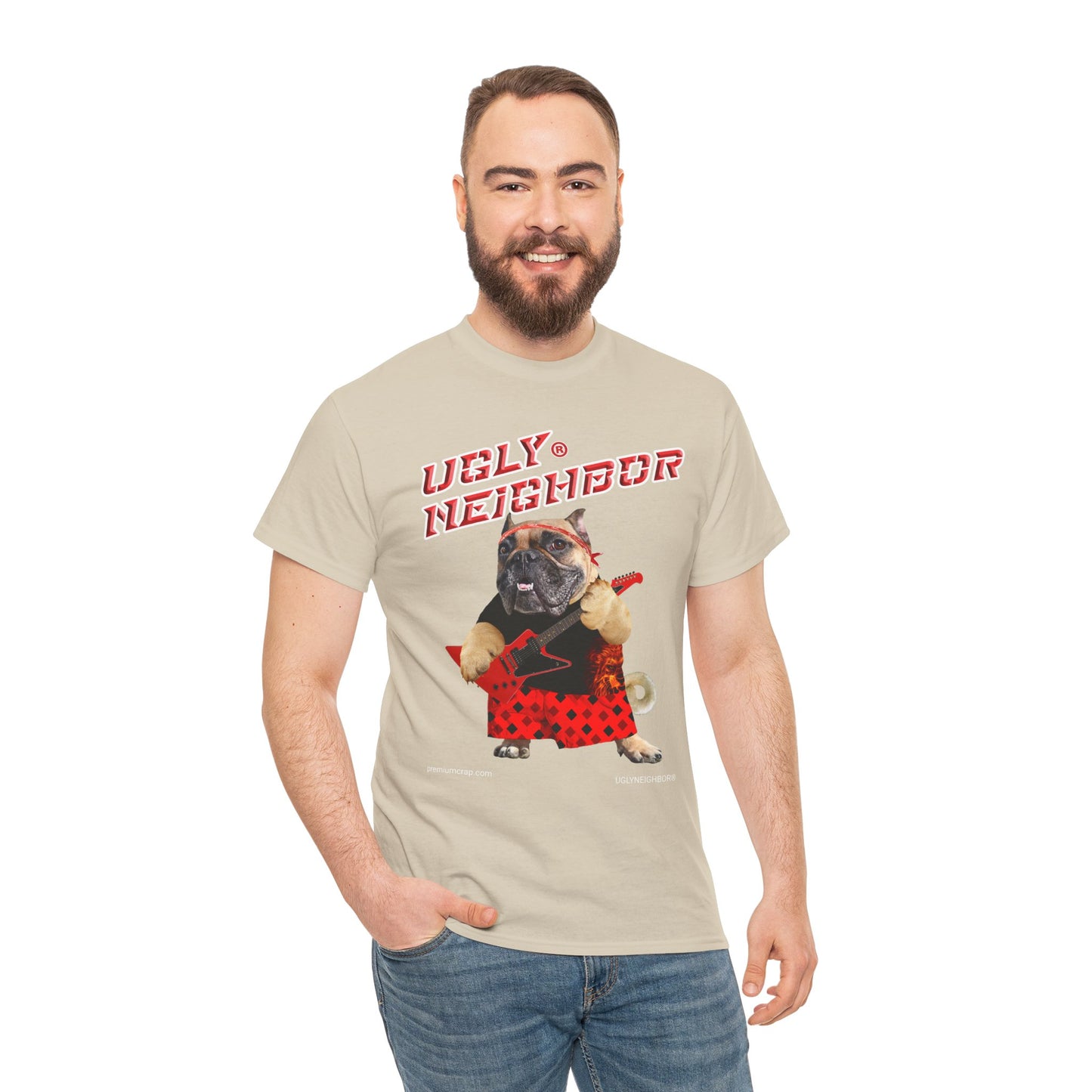 Ugly Neighbor II Men's Heavy Cotton Tee
