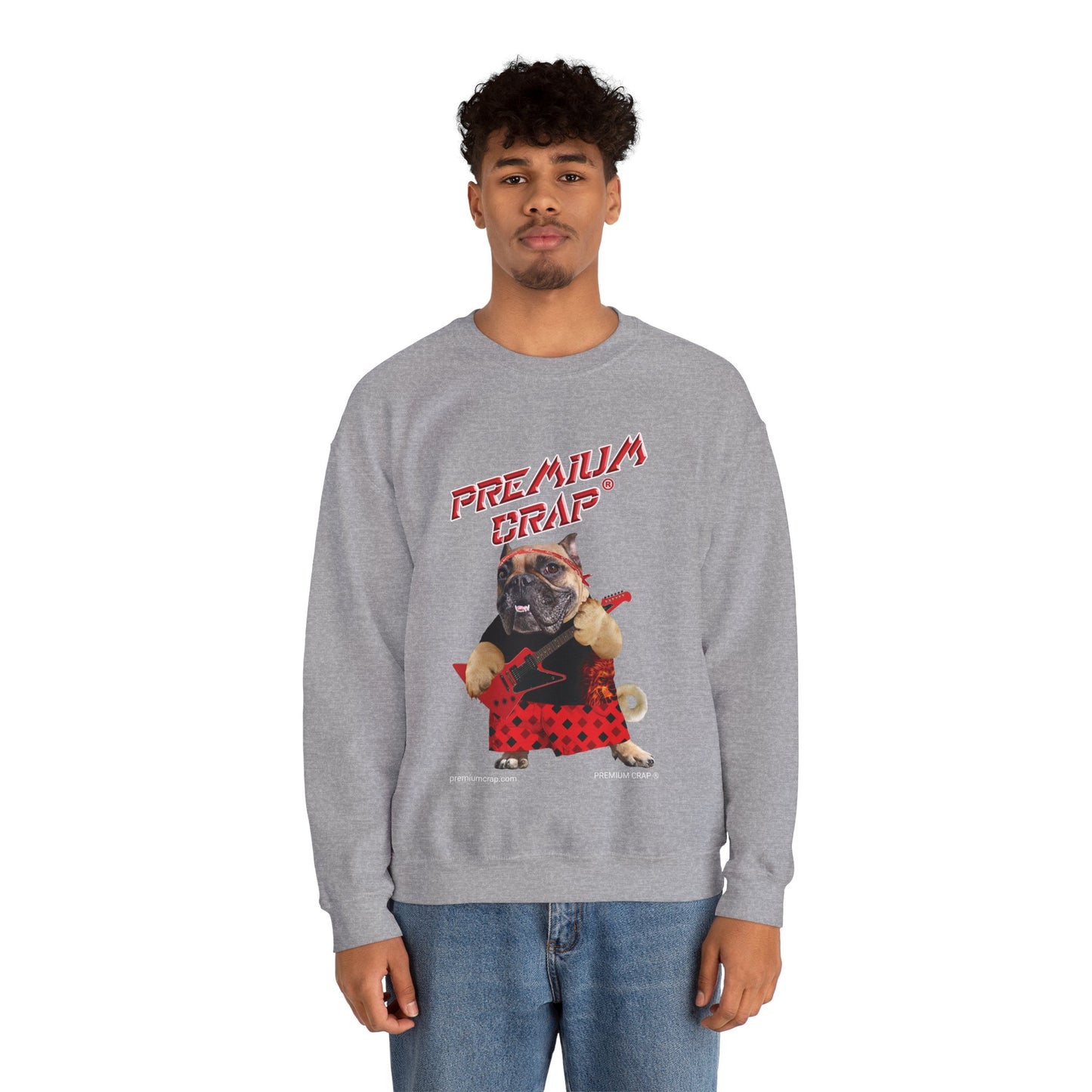 Premium Crap III Men's Heavy Blend Crewneck Sweatshirt