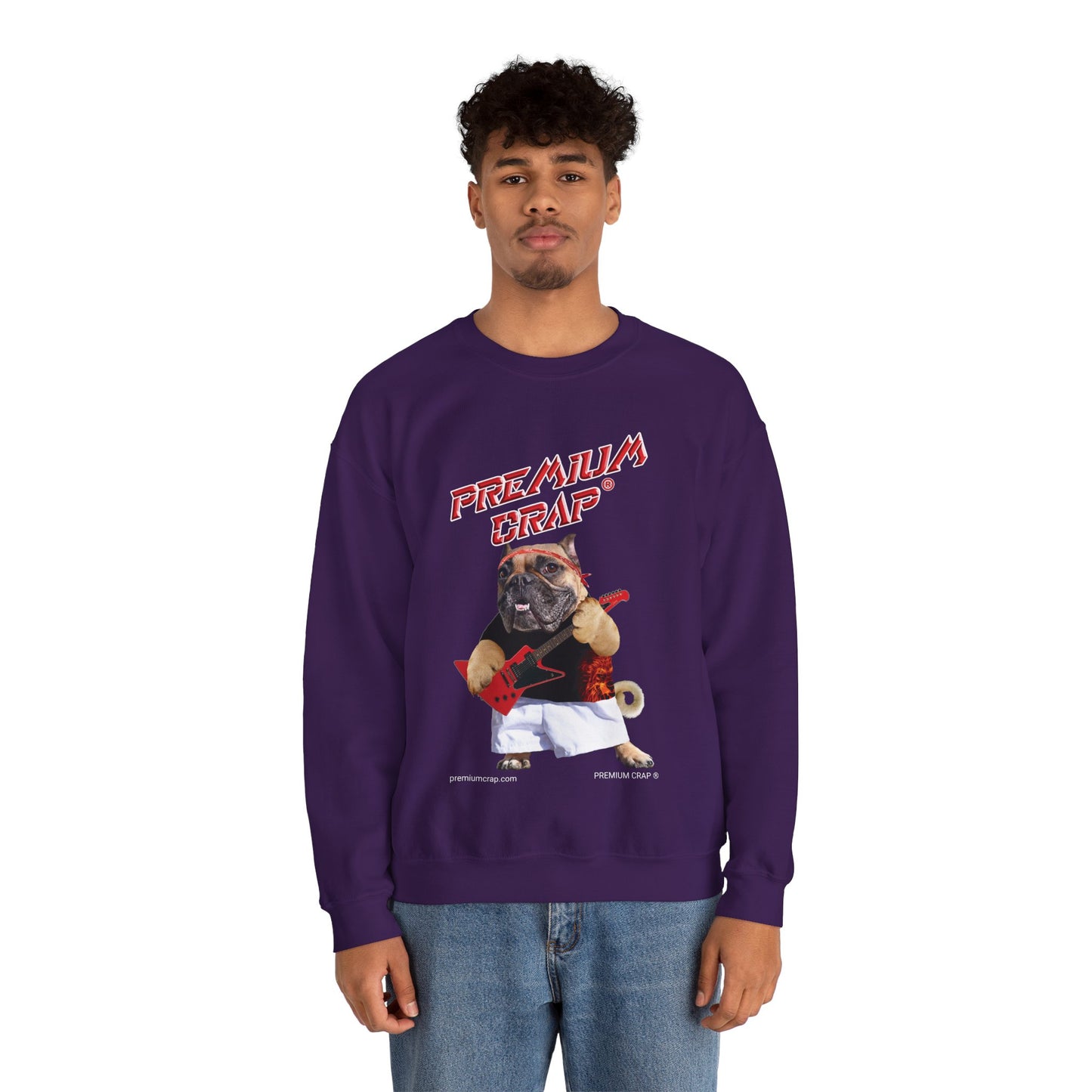 Premium Crap II Men's Heavy Blend Crewneck Sweatshirt