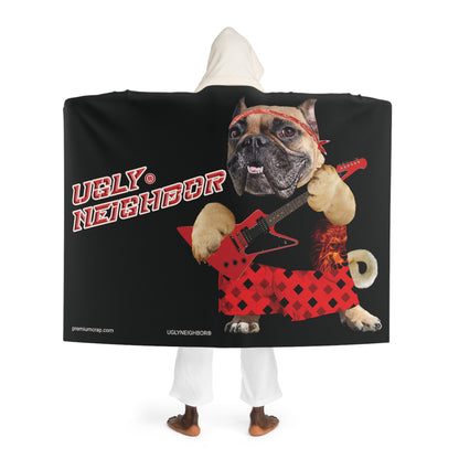 Ugly Neighbor II Hooded Sherpa Fleece Blanket