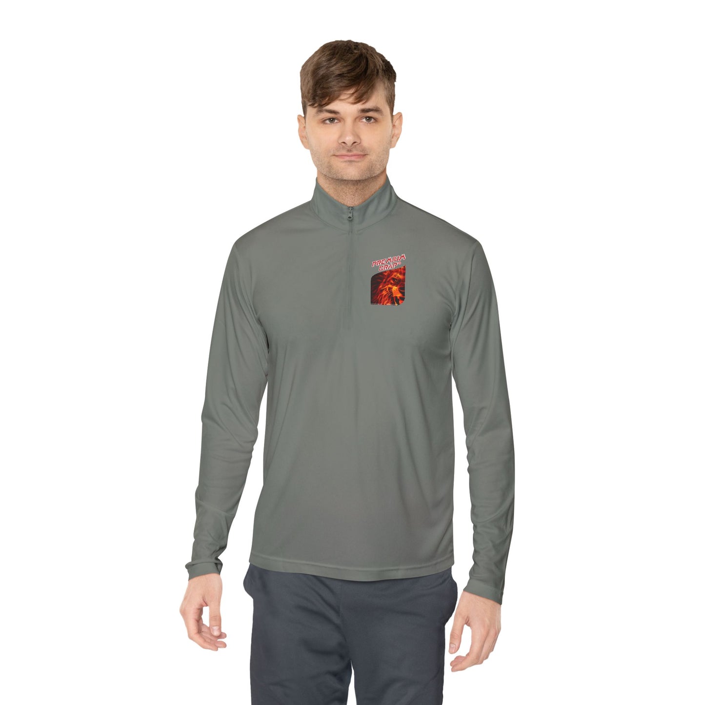 Premium Crap Men's Quarter-Zip Pullover